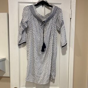 NWT Tommy Bahama Canyon Sky Off-Shoulder Coverup Dress Women’s Size M